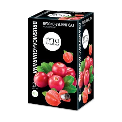 FYTOPHARMA Brusnica a Guarana čaj